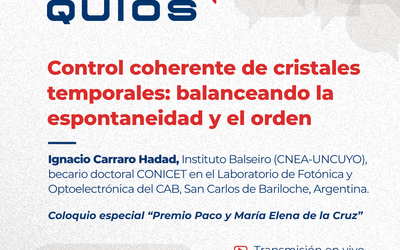 Se realizará un coloquio especial en el Instituto Balseiro